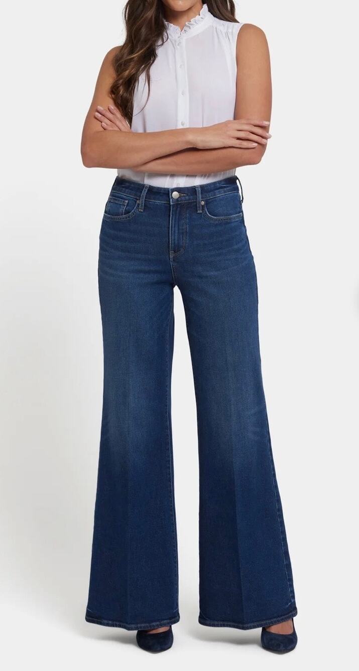 NYDJ Mia Palazzo Jeans Size 10